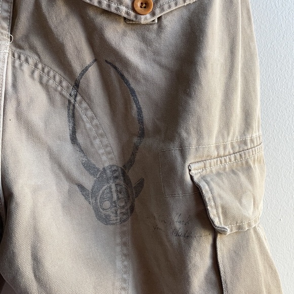 Polo Shorts with Elephant Printed On Size 30 - Picture 6 of 8